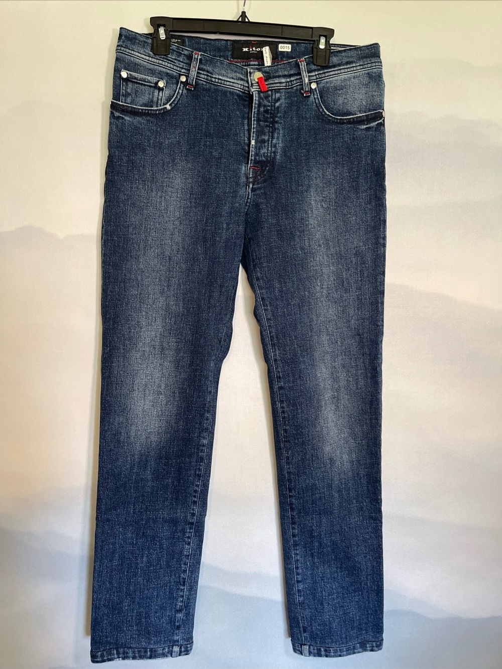 Kiton Napoli Limited Edition Mens jeans 36 Slim inseam 32. Made in Italy
